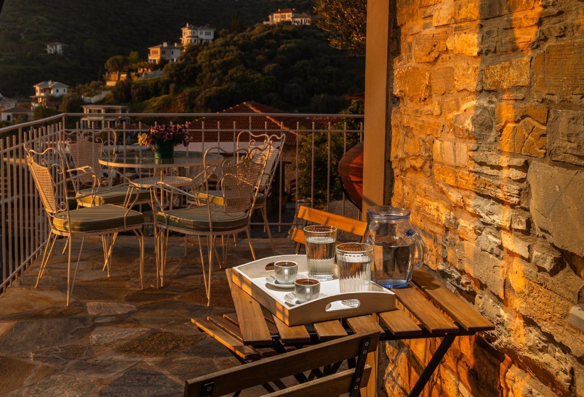 Με Θέα Το Ηλιοβασιλεμα 2 Villa Afissos Exterior foto